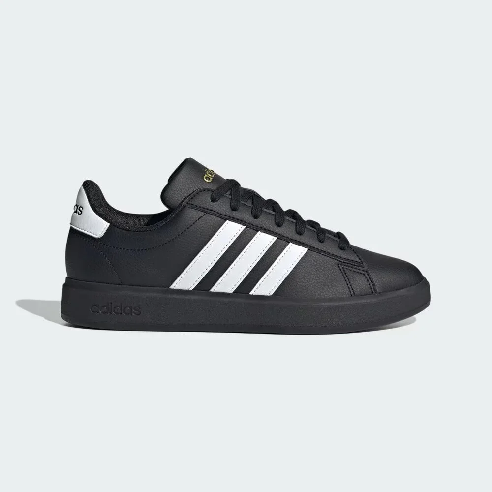 NWT Adidas Women's Grand Court 2.0 'Black White' Shoes JH7243